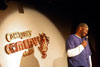 Kevin Bozeman performs his comedy routine at Connxtions Comedy Club in Lansing shortly after the death of Richard Pryor. Bozeman said Pryor influenced all comedians, not just black performers.